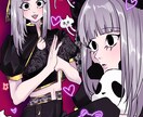 胸上、腰上、全身イラストを描きます アイコン、TRPG、配信などにご使用ください！ イメージ3