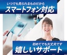 必要機能付き。自分で管理できるHP作成します デザインおまかせだから情報提供だけでHPが作れます イメージ4
