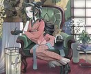 商用OK◎背景付きイラストを制作します サムネ、アイコン、CDジャケット、ギフト等に。丸投げOK！ イメージ2
