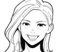 おしゃれな似顔絵『風』イラスト描きます SNSアイコン・グッズ等の用途へオリジナル似顔絵風イラスト イメージ5
