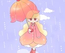 商用利用OK！かわいいちびキャラを描きます SNS用のアイコン等にゆるかわいいデフォルメキャラクター イメージ10