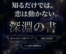 鑑定書と行動設計であなたの恋を動かします 復縁・片思い・音信不通◆鑑定から行動まで全てサポート イメージ1