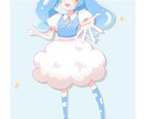 バストアップorミニキャラ＋表情差分描きます 女の子・中性美人・ショタならまかせろ！ イメージ4