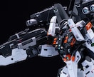 ガンプラ制作代行・積み崩し・素組み・全塗装行います ブラック・ホワイトをベースに高級感のある仕上げが得意です！ イメージ7