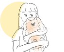 シンプルで雰囲気のあるイラスト描きます SNSアイコン、プロフィール画像等に！ イメージ1