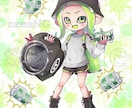 オリジナルのスプラキャラを描きます 絵を描くのが好きな人です(^-^※) イメージ2