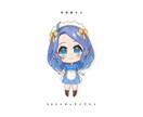 イラスト作成します MVイラスト/お店のキャラクター/Vtuber等！ イメージ5