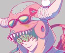 SNS用アイコン作成します 他には無いイラスト制作します！商用利用可。企業実績あり イメージ3