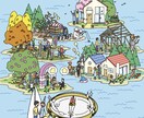 イラスト作成します ポップな人物・動物・背景イラストを制作いたします イメージ4