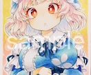 コピックで描いたイラストをお手元にお届けします アナログならではのぬくもりのあるイラストをお届けします♡ イメージ6
