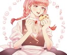 可愛いメルヘンなイラストを作成します 童話、昔話モチーフに作成します イメージ1