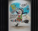 周年記念専用！お店の世界観が伝わるイラスト描きます 周年ポスター／店内掲示／SNSに対応 ／店舗向けオーダー制作 イメージ5