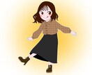 アイコンにできる！かわいい女の子イラスト描きます 丁寧で希望通りのイラストにします！細かいリクエスト◎ イメージ4