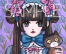SNSアイコン作成します 自分だけのかわいいイラスト作成⋆͛♡⋆͛ イメージ2