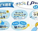 まるごとLP制作！LPライティング＋図解制作します LPライティングも画像制作も丸投げできるサービスをご用意！ イメージ2