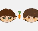 SNSアイコンに使えるイラスト描きます アイコンやイラストが必要な方へ！似顔絵も◎ イメージ2