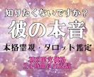 彼の本音と深層心理を霊視で読み解きます 言葉にしない彼の本音を魂レベルで丁寧に読み解きます イメージ1