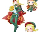 かわいいSD・ミニキャラ描きます アイコン・サムネイル・グッズに！ イメージ1
