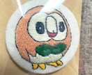 推し活のキャラクターなどの刺繍をいたします 刺繍糸一本取りで丁寧に刺繍いたします。 イメージ2