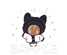 ミニぬい風SDイラスト描きます 手書き風でほんわか可愛い！アイコンなどにぴったりです♪ イメージ9
