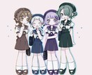 キャラクターの全身イラストを描きます 等身orデフォルメで、頭から足先までの全身イラストを制作 イメージ7
