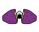可愛いゆるいイラスト描きます 好きな食べ物などを可愛いくゆる〜く描きます イメージ3