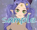 あなただけのコテキャイラスト描きます イメージを頂いて、代理キャライラストを作成します。 イメージ2