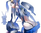 女子イラスト_(立ち絵。下着姿など)描きます ツイッター_キャス画_ユーチューブ_AKB_アイドル生誕祭 イメージ2