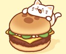 可愛い動物と食べ物のアイコンを描きます 早く安く可愛い動物と食べ物のアイコンの制作 イメージ1