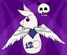アイコン、イメージキャラとアート系の背景を作ります ヘッダーや背景にお困りの方、自身のイメージキャラを作りたい方 イメージ4