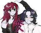 あなたのキャラクターを描きます キャッチーな絵柄のイラスト制作します。 イメージ4