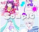 SNSアイコンイラスト描きます 中性男子、可愛い女子等お任せ下さい！ イメージ4