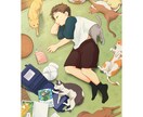 同人依頼 ✳︎ 児童書の表紙や挿絵，承ります 「懐かしさ」や「子供の世界」をお描きします イメージ3