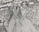 結婚式のウェルカムボード、ハガキのイラスト作ります 手作り感のあるイラストが欲しい方へ！よろしくお願いします イメージ2