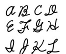 おしゃれな手書きの筆記体を書きます 手書き文字 筆記体をこなれた感じで書きます！ イメージ1