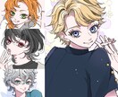 SNS用などのキャラクター絵作成致します お好きなキャラを他とはちょっと違う絵柄でお描きします！ イメージ1