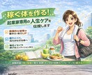 稼ぐ体を作る！起業家専用の人生ケアを伝授します 人生ケア×ビジネス！集中力を最大化し、倒れない習慣を作ります イメージ2