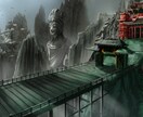 ゲーム等で使用される背景イラストを製作します 実際にアニメ背景会社で働いている経験を元に製作いたします。 イメージ1
