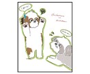 ペットのイラスト描きます 愛犬ちゃんをゆる〜くポップなイラストに！ イメージ2