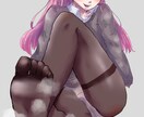 可愛い女の子のカラーイラスト描きます 漫画や小説の表紙にお困りのあなたへ！！ イメージ4