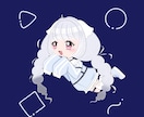 VTuberさん必見！ 可愛いSDイラスト描きます SNS用アイコンやグッズ利用等幅広く対応しております！ イメージ2