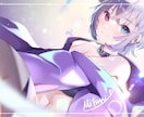 最短即日！SNSアイコンサムネ一枚絵立ち絵描きます 法人/企業様商用実績あり！安い早いうまいがモットーです！ イメージ1