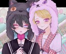 SNS用アイコンイラスト制作致します 一緒にアイコンを制作させて下さい！ イメージ3