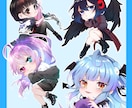 お好みのSDキャラ（ミニキャラ）描きます ⭐︎動画用、配信用、アイコン用、グッズ用などなど！⭐︎ イメージ4