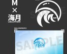 あなただけのロゴと壁紙を作ります あなたのイメージに合ったロゴとロゴを使った壁紙を作ります イメージ2