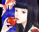 アイコン用や似顔絵などオリジナルイラスト描きます SNS用のアイコンや似顔絵などを迅速に描きます。 イメージ1