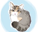 商用可○猫いっぱいポストカードお描きします 撮った写真をまとめてイラストに！アイコンのオマケ付 イメージ7