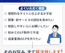 結果に繋がるLPを作成します “売れる”を設計する、成果直結のLPを イメージ2
