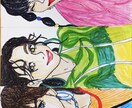 ご要望のリクエストに応えてイラスト描きます 似顔絵、SNSなど用のアイコン描きます。 イメージ5