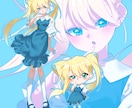 TRPGなどにおすすめ！立ち絵制作します 鮮やかで可愛い女の子の立ち絵制作致します！ イメージ1